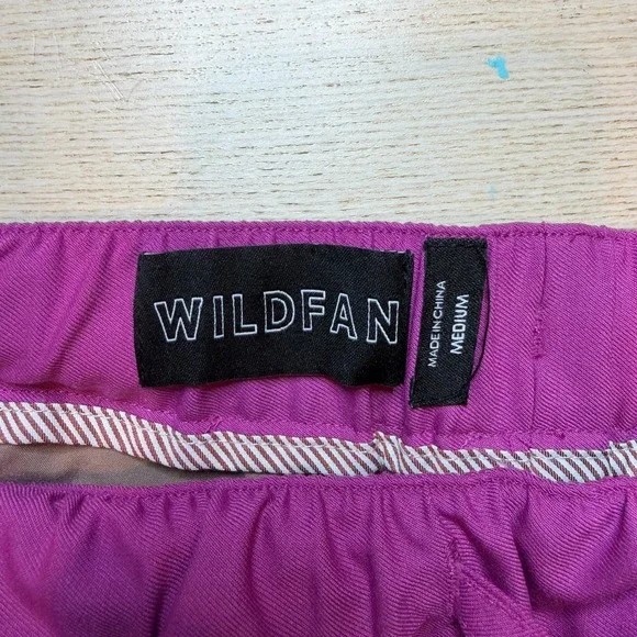 Wildfan Pants Women Medium Drawstring Pink - Picture 5 of 8